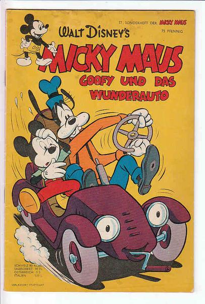 Micky Maus Sonderheft 17: Micky Maus - Goofy und das Wunderauto