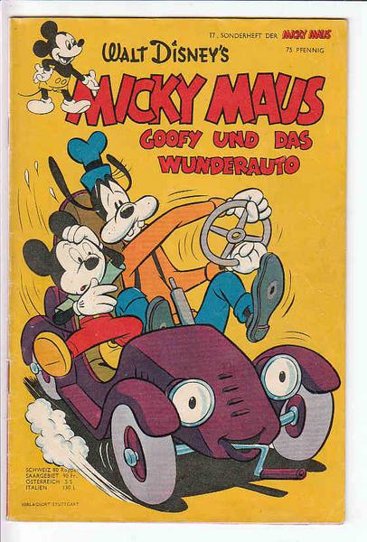 Micky Maus Sonderheft 17: Micky Maus - Goofy und das Wunderauto