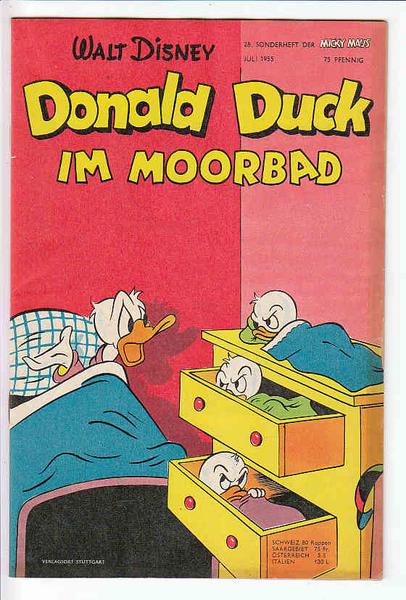 Micky Maus Sonderheft 28: Donald Duck im Moorbad