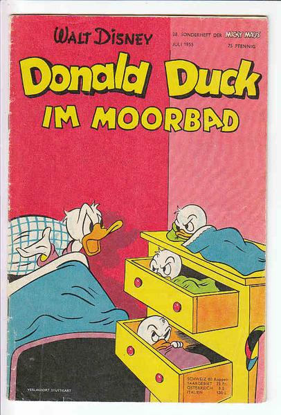 Micky Maus Sonderheft 28: Donald Duck im Moorbad