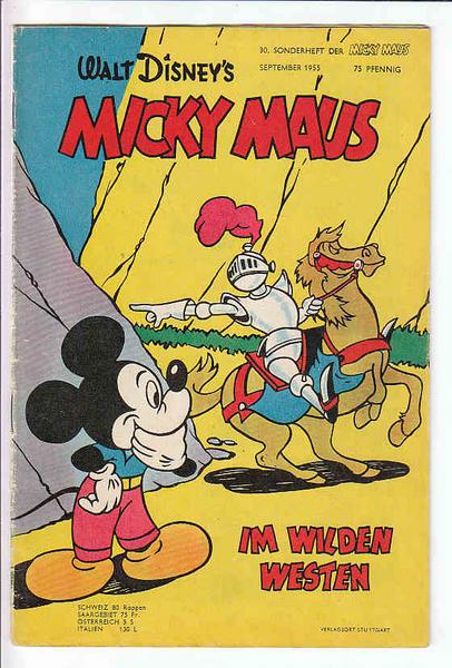 Micky Maus Sonderheft 30: Micky Maus im Wilden Westen