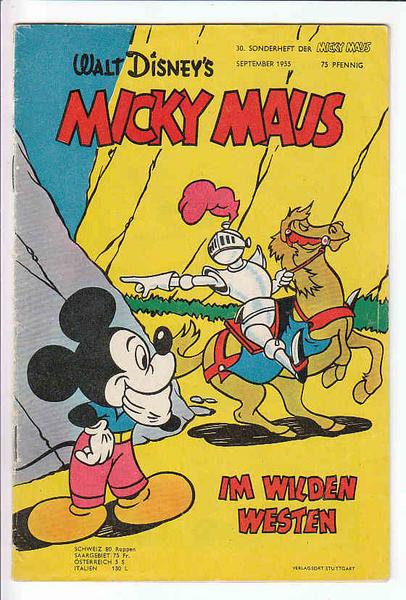 Micky Maus Sonderheft 30: Micky Maus im Wilden Westen