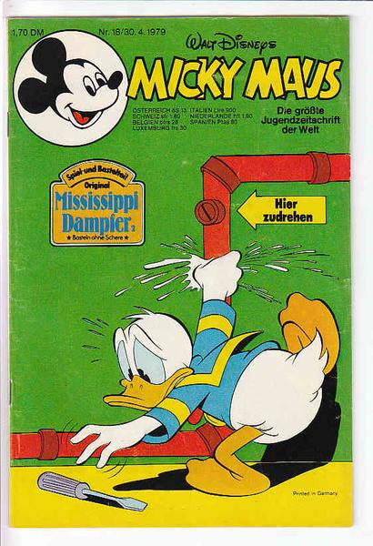 Micky Maus 1979: Nr. 18: