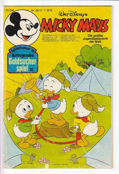 Micky Maus 1979: Nr. 29: