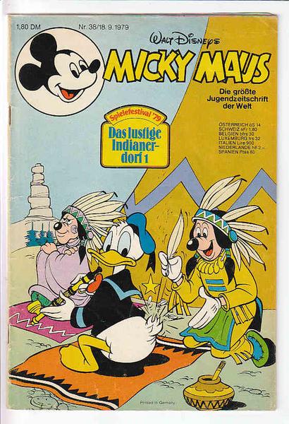 Micky Maus 1979: Nr. 38: