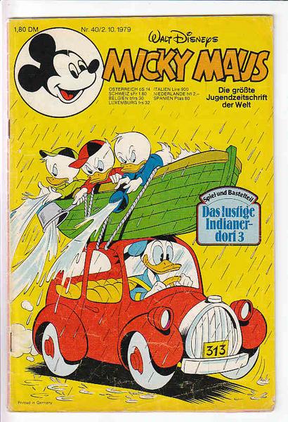 Micky Maus 1979: Nr. 40: