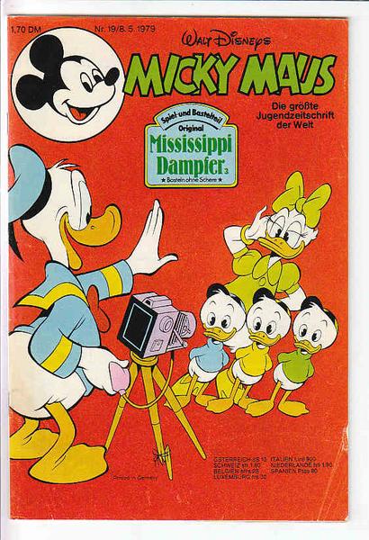 Micky Maus 1979: Nr. 19: