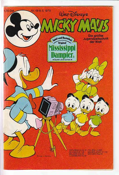 Micky Maus 1979: Nr. 19: