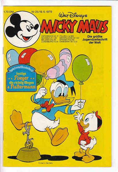 Micky Maus 1979: Nr. 25: