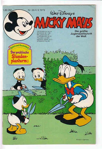 Micky Maus 1979: Nr. 36: