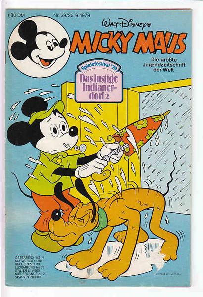 Micky Maus 1979: Nr. 39: