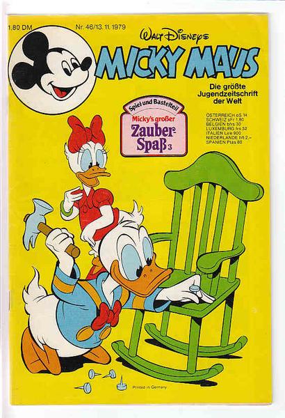 Micky Maus 1979: Nr. 46: