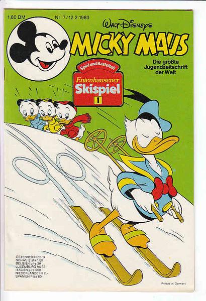 Micky Maus 1980: Nr. 7: