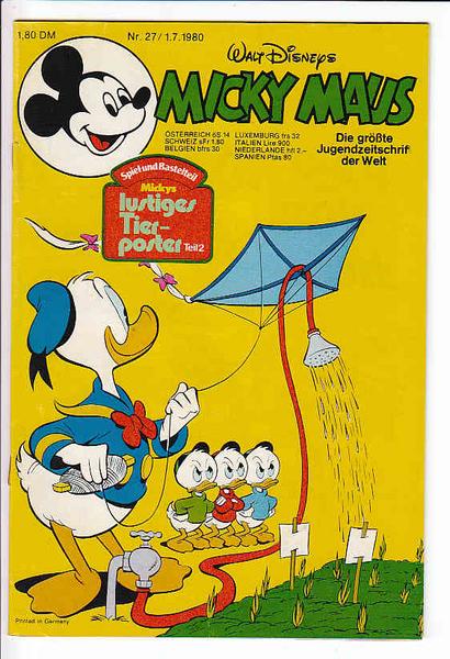 Micky Maus 1980: Nr. 27: