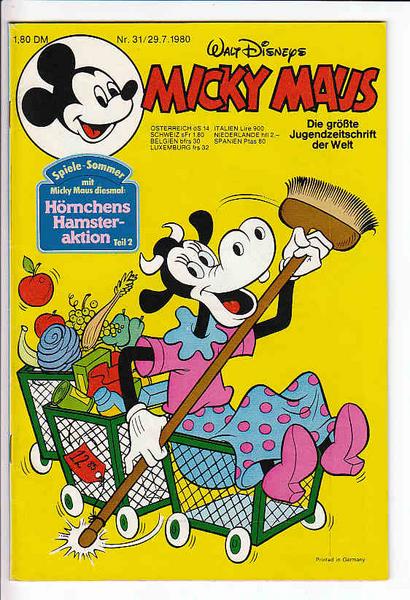 Micky Maus 1980: Nr. 31: