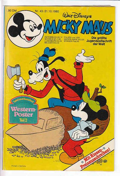Micky Maus 1980: Nr. 43: