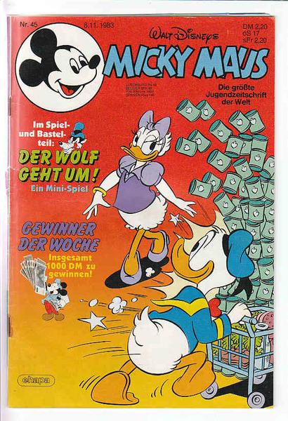 Micky Maus 1983: Nr. 45: