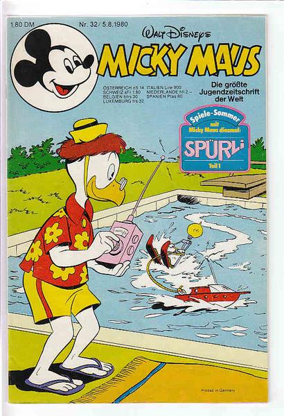 Micky Maus 1980: Nr. 32: