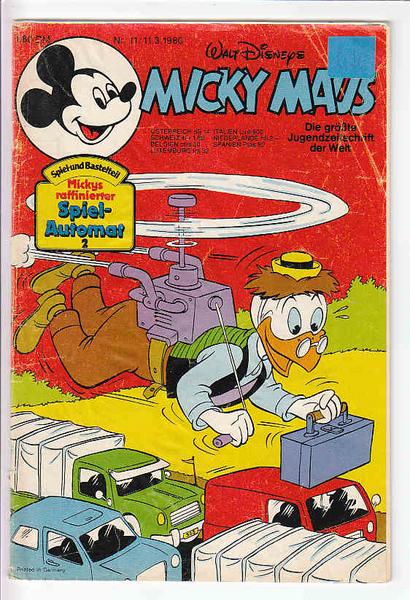 Micky Maus 1980: Nr. 11: