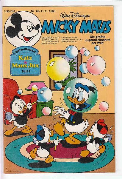 Micky Maus 1980: Nr. 46: