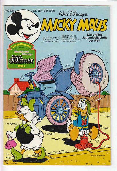 Micky Maus 1980: Nr. 38:
