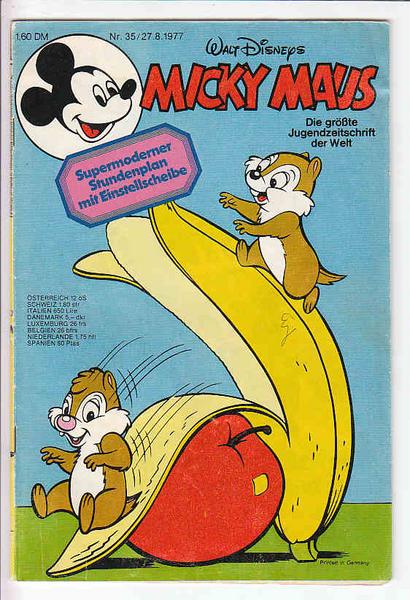 Micky Maus 1977: Nr. 35: