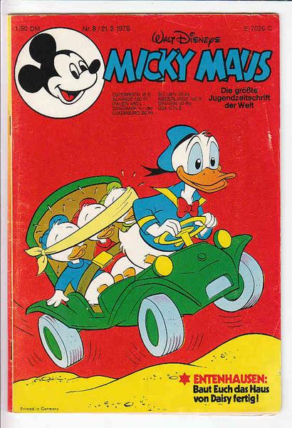 Micky Maus 1976: Nr. 8: