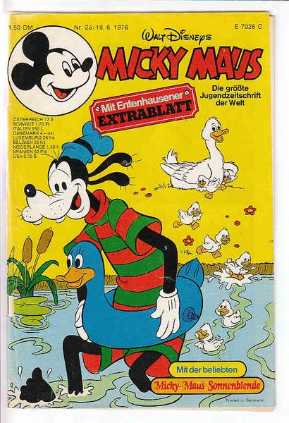 Micky Maus 1976: Nr. 25: