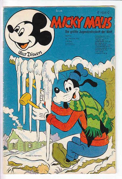 Micky Maus 1974: Nr. 4: