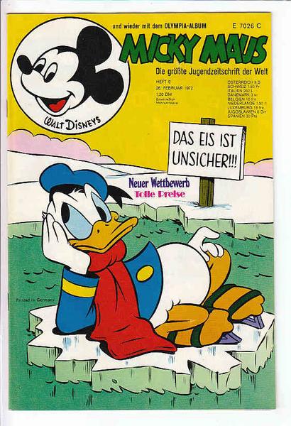 Micky Maus 1972: Nr. 9: