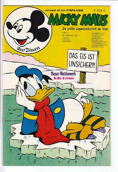 Micky Maus 1972: Nr. 9: