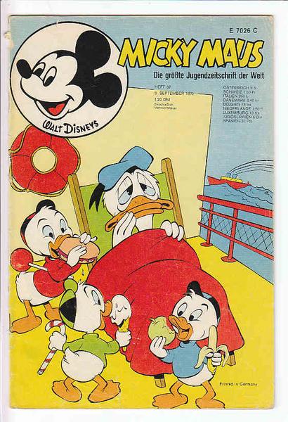 Micky Maus 1972: Nr. 37: