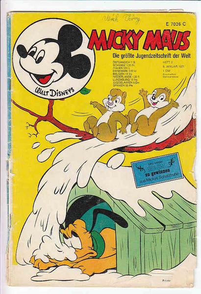 Micky Maus 1971: Nr. 2: