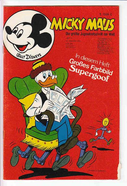 Micky Maus 1972: Nr. 3: