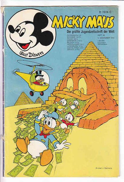 Micky Maus 1972: Nr. 45: