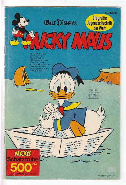 Micky Maus 1969: Nr. 28: