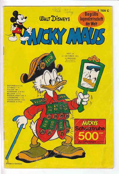 Micky Maus 1969: Nr. 44: