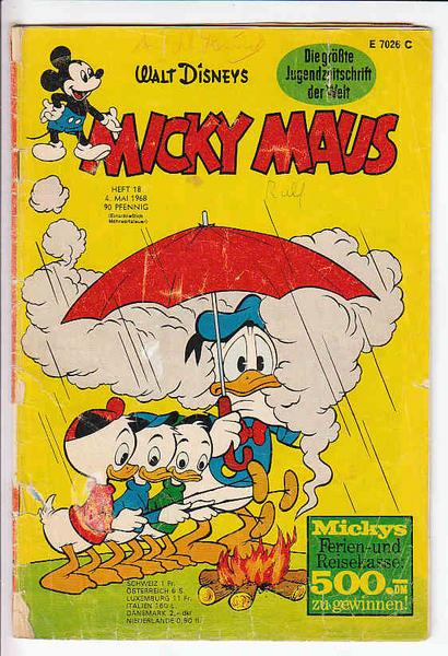 Micky Maus 1968: Nr. 18: