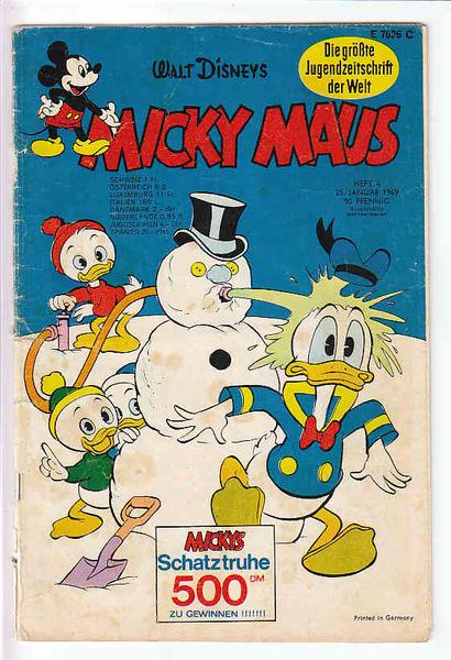 Micky Maus 1969: Nr. 4: