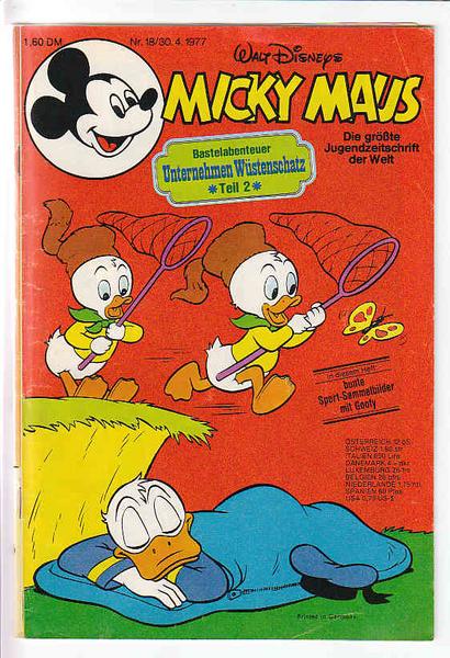 Micky Maus 1977: Nr. 18: