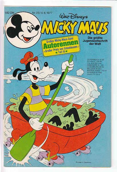 Micky Maus 1977: Nr. 23: