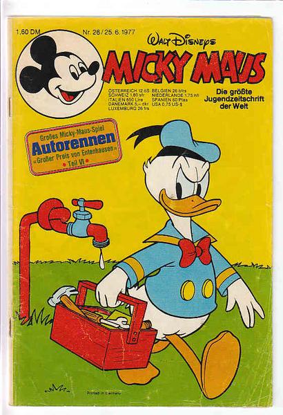 Micky Maus 1977: Nr. 26: