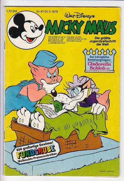 Micky Maus 1978: Nr. 47: