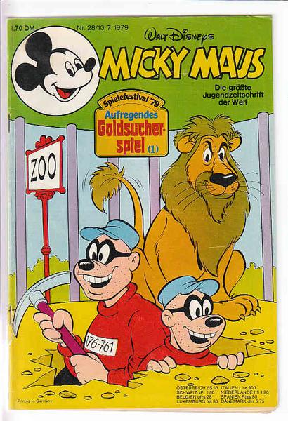 Micky Maus 1979: Nr. 28: