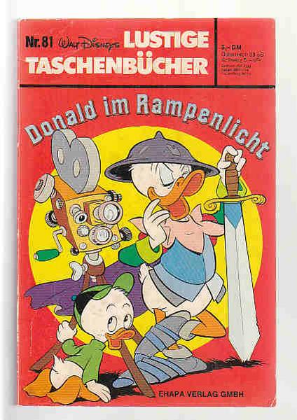 Walt Disneys Lustige Taschenbücher 81: Donald im Rampenlicht (1. Auflage) (LTB)