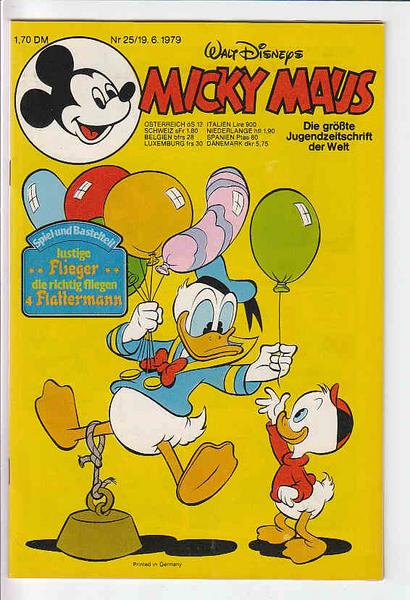 Micky Maus 1979: Nr. 25: