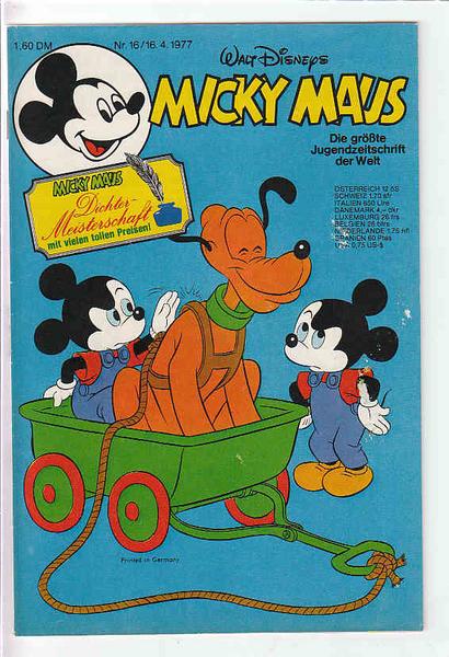 Micky Maus 1977: Nr. 16: