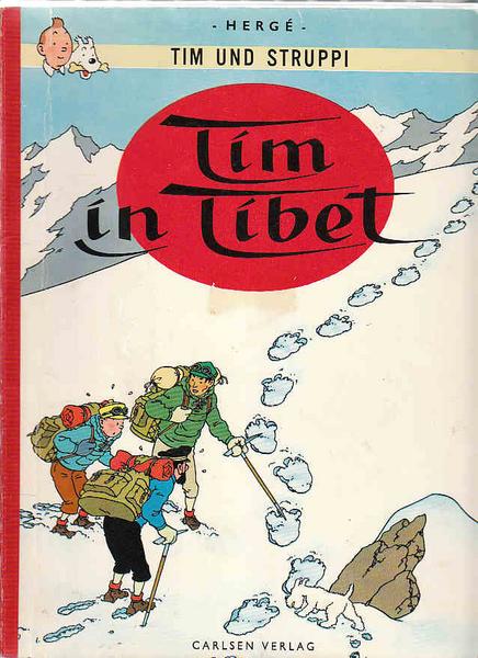 Tim und Struppi 9: Tim in Tibet (höhere Auflagen)