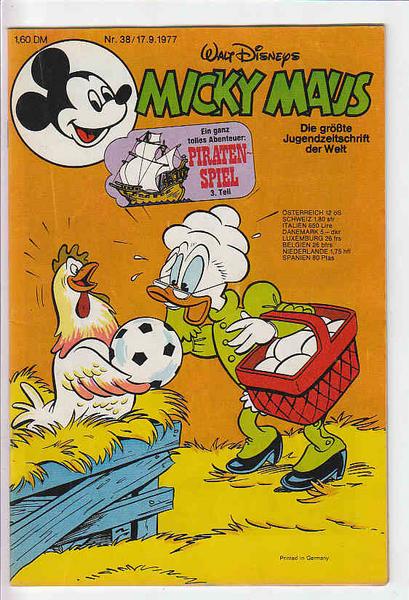 Micky Maus 1977: Nr. 38: