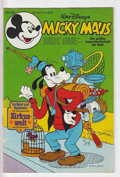 Micky Maus 1978: Nr. 15: